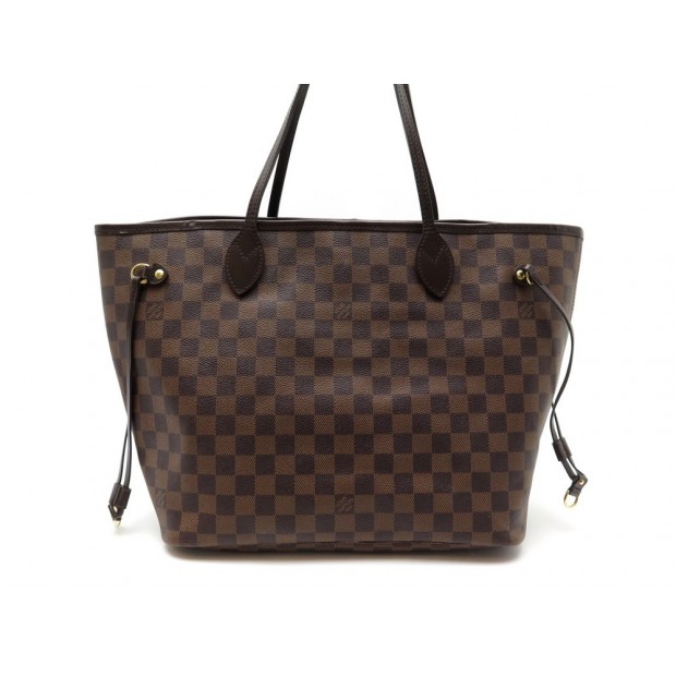 SAC A MAIN Louis Vuitton NEVERFULL DAMIER EBENE 1040 