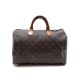 AAK8433 277B Louis Vuitton Speedy 35 Brown Monogram Canvas 