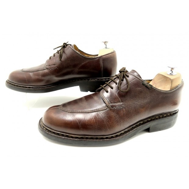 CHAUSSURES PARABOOT DERBY AVIGNON COUSU NORVEGIEN 9.5 43.5 EN CUIR SHOES 345€