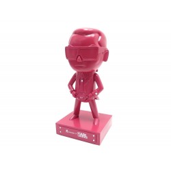 NEUF FIGURINE KARL LAGERFELD TOKIDOKI EDITION LIMITEE 150 EXEMPLAIRES ROSE BOITE