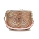 NEUF SAC A MAIN CHANEL CAMERA XS AS0322 BANDOULIERE CUIR PYTHON DORE PURSE 4365€