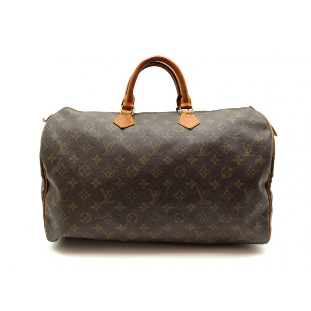 AAM1766 279B Louis Vuitton Speedy 40 Brown Monogram Canvas 