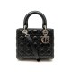 NEUF SAC A MAIN CHRISTIAN DIOR LADY CAL44551 BANDOULIERE CUIR NOIR + BOITE 3500€