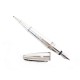 STYLO DUNHILL TORPEDO BILLE & PLUME EN ARGENT MASSIF 925 SILVER STERLING PEN