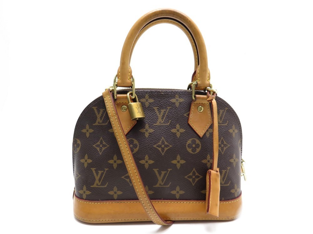 sac a main louis vuitton alma bb m53152 toile monogram