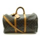 AAL3796 100B Louis Vuitton Keepall Bandouliere 50 Brown Monogram Canvas 