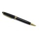 STYLO BILLE MONTBLANC MEISTERSTUCK CLASSIQUE DORE 10883 EN RESINE NOIR PEN 360€