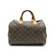 VINTAGE SAC LOUIS VUITTON SPEEDY TOILE MARRON 