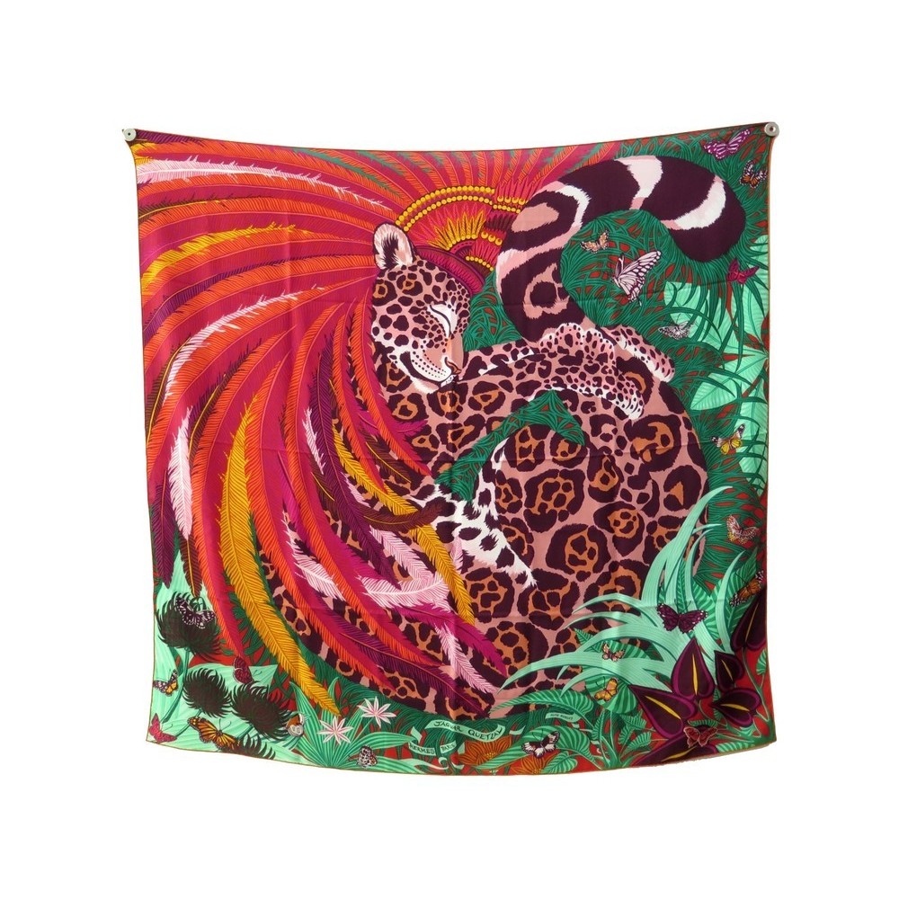 jaguar quetzal shawl