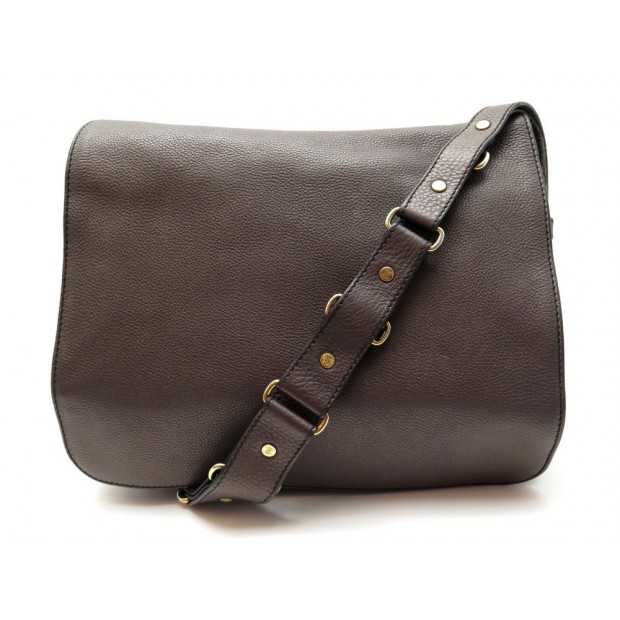 SAC A MAIN CELINE BESACE BANDOULIERE EN CUIR TAUPE METALISE HAND BAG 1250€