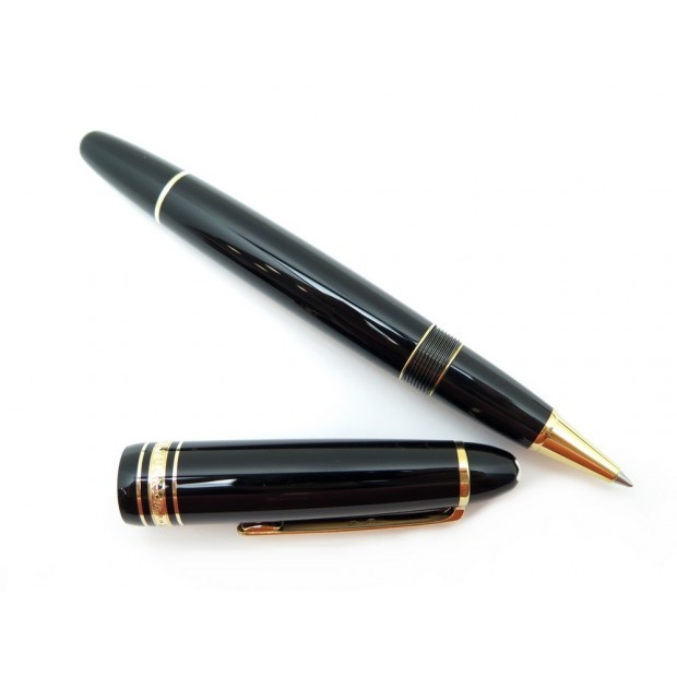 NEUF STYLO A BILLE MONTBLANC LEGRAND DORE 11402 ROLLERBALL RESINE BOITE PEN 495€