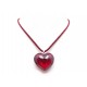 COEUR PENDENTIF BACCARAT ROUGE 