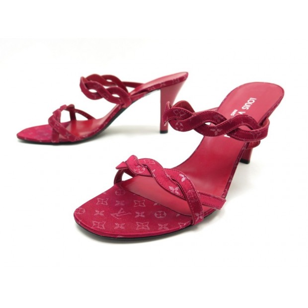 CHAUSSURES LOUIS VUITTON SANDALES ROUGE 40 