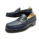 CHAUSSURES JM WESTON 180 CUIR BLEU ET NOIR 