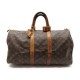 VINTAGE SAC DE VOYAGE A MAIN LOUIS VUITTON KEEPALL 45 TOILE MONOGRAM BAG 1040€