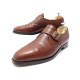 CHAUSSURES CROCKETT & JONES COMPTON MOCASSINS A BOUCLE 8.5E 42.5 CUIR SHOES 560€