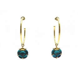 BOUCLE OREILLE BACCARAT B FLOWER 