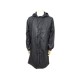 MANTEAU PRADA SGV046 IMPERMEABLE XL IT 54 L FR EN NYLON NOIR TRENCH COAT 1200€