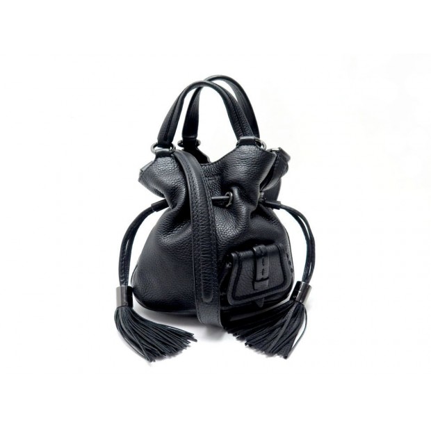 NEUF SAC A MAIN LANCEL PREMIER FLIRT PM A04590 BANDOULIERE CUIR GRAINE NOIR 725€