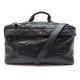 NEUF SAC A MAIN JEROME DREYFUSS RAOUL BANDOULIERE CUIR PYTHON NOIR HANDBAG 1485€