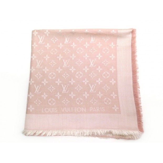 monogram louis vuitton scarf brown