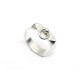 BAGUE HERMES COLLIER DE CHIEN PM H115607B T57 EN ARGENT MASSIF + ECRIN RING 395€