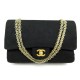 SAC A MAIN CHANEL TIMELESS CLASSIQUE BANDOULIERE EN TOILE NOIR HAND BAG 4800€