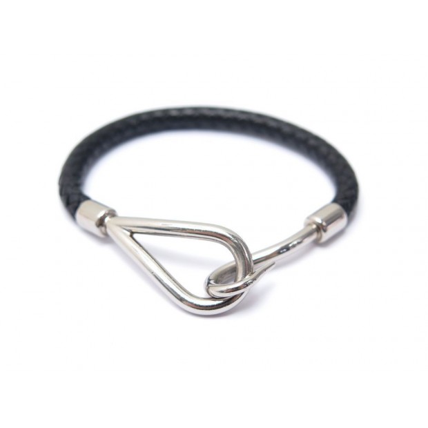 BRACELET HERMES JUMBO CUIR TRESSE 