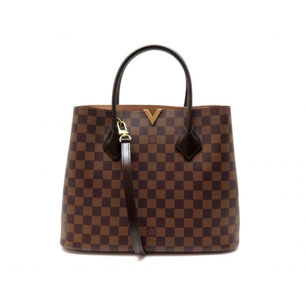 NEUF SAC A MAIN LOUIS VUITTON KENSINGTON N41435 TOILE DAMIER EBENE HANDBAG 1700€