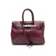 SAC A MAIN MAC DOUGLAS PYLA BANDOULIERE EN CUIR GRAINE BORDEAUX LEATHER BAG 390€