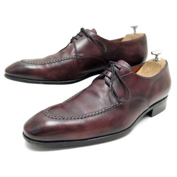 CHAUSSURES SANTONI CUIR 9 43 43.5 