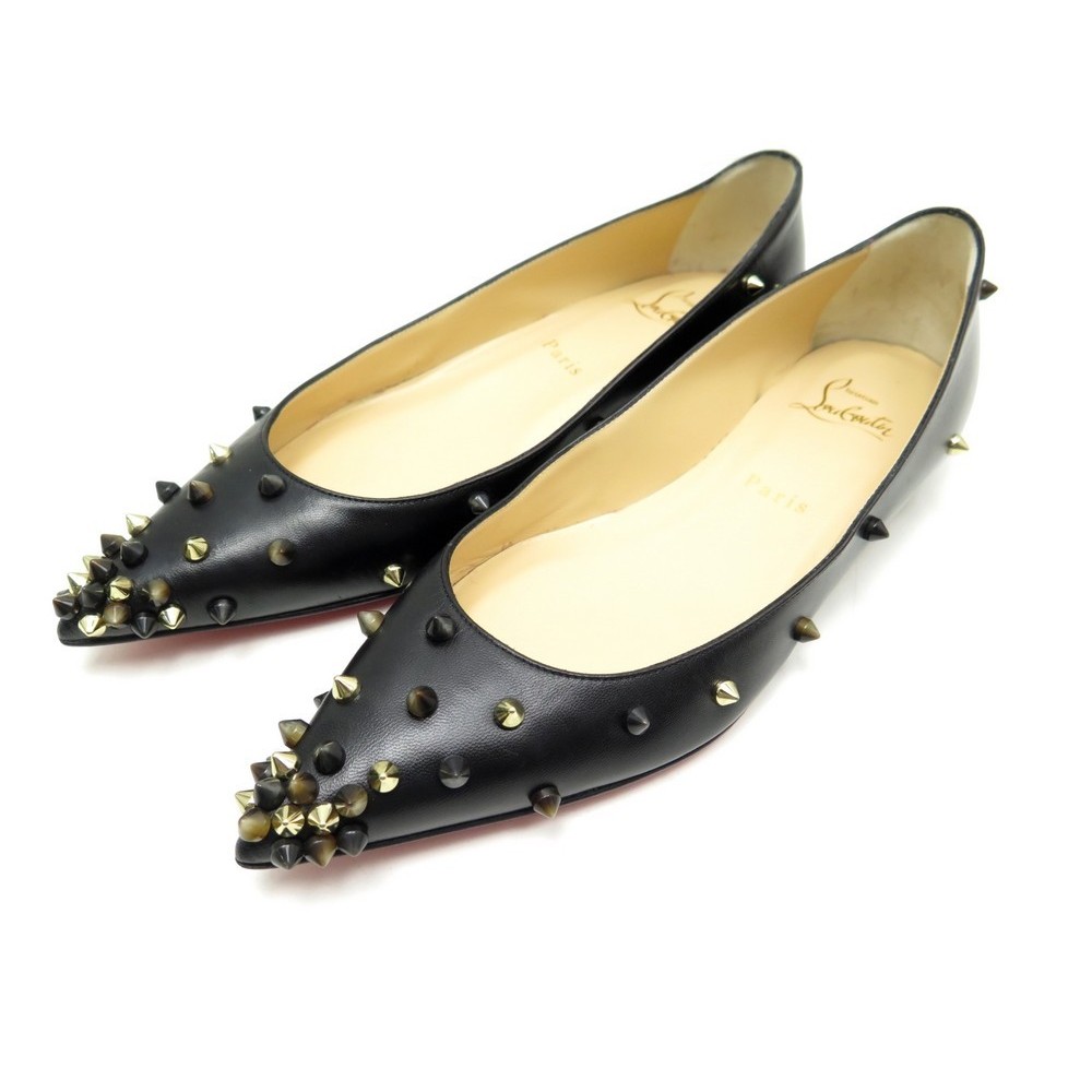 chaussures christian louboutin ballerines spike