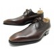 NEUF CHAUSSURES JM WESTON CUIR MARRON 8E 42 LARGE 