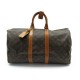 VINTAGE SAC VOYAGE A MAIN LOUIS VUITTON KEEPALL 45 MONOGRAM TRAVEL HANDBAG 1040€