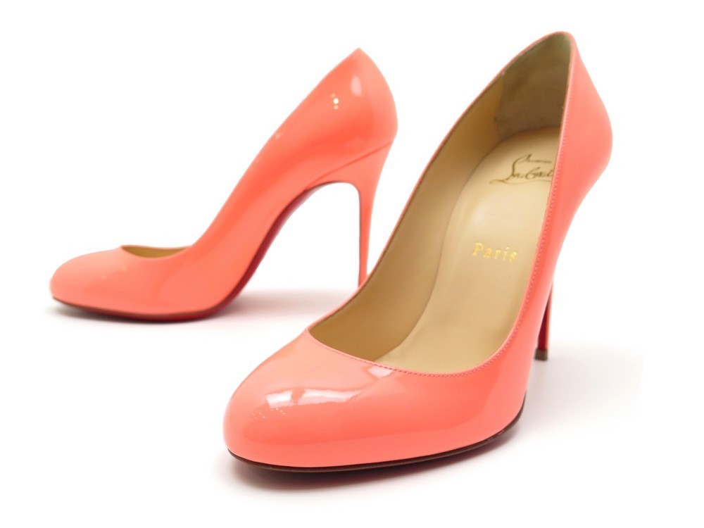 Christian Louboutin ラメスパイク ハイヒール38 Christian Louboutin ラメスパイク ハイヒール38