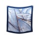 NEUF FOULARD HERMES CARRE VENT PORTANT II 