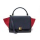 NEUF SAC A MAIN CELINE TRAPEZE MM CUIR MULTICOLORE GRAINE 