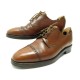 CHAUSSURES JOHN LOBB RUSSEL 9009 8E 42 DERBY EN CUIR MARRON + EMBAUCHOIRS 1215€