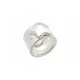 BAGUE FRED LUCIFER ARGENT ET DIAMANT 