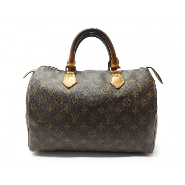 VINTAGE SAC A MAIN LOUIS VUITTON SPEEDY 30 EN TOILE MONOGRAM M41108 HANDBAG 910€