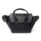 SAC A MAIN CELINE TIE BAG CUIR NOIR 