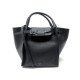 SAC A MAIN CELINE BIG BAG PM 189313 BANDOULIERE CUIR GRAINE NOIR PURSE 1980€