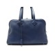 SAC A MAIN HERMES VICTORIA II 35 CUIR CLEMENCE BLEU SAPHIR 