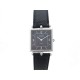 MONTRE VAN CLEEF & ARPELS CLASSIQUE CARRE 053142 QUARTZ 25 MM ACIER CUIR LEZARD