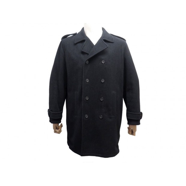 MANTEAU PRADA LAINE NOIR TAILLE L 