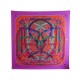 NEUF FOULARD HERMES CAVALCADOUR HENRI ORIGNY SOIE VIOLET + BOITE SILK SCARF 375€