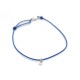 NEUF BRACELET LA BRUNE ET LA BLONDE BB CORDON BLEU OR BLANC 18K ET DIAMANT 390€