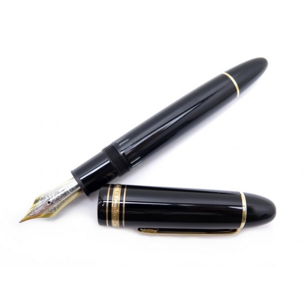 VINTAGE STYLO MONTBLANC PLUME PISTON 149 RESINE 