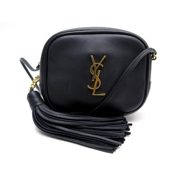 SAC YVES SAINT LAURENT BLOGGER CUIR NOIR 