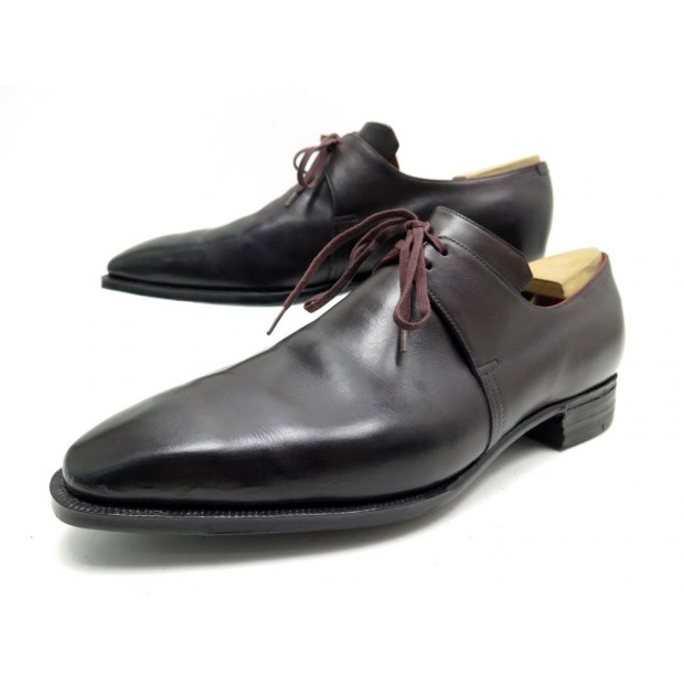 CHAUSSURES CORTHAY DERBY ARCA 41.5 2 OEILLETS CUIR MARRON + EMBAUCHOIRS 1450€